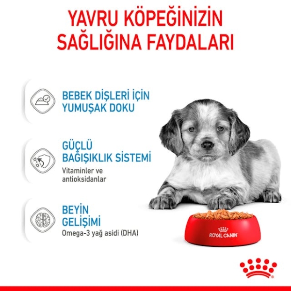 Royal Canin Medium Puppy Gravy Yavru Köpek Yaş Maması 140 Gr 10 Lu - 3