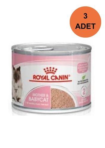 Royal Canin Mother Babycat Yavru Kedi Konservesi 195 Gr 3 Lü - 1