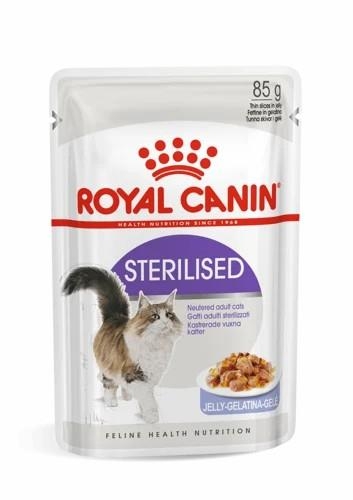 Royal Canin Sterilised Jelly Kısırlaştırılmış Kedi Yaş Maması 85 Gr 12 Li - 1