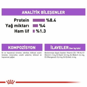 Royal Canin Sterilised Loaf Kısırlaştırılmış Köpek Yaş Maması 85 Gr 12 Li - 5