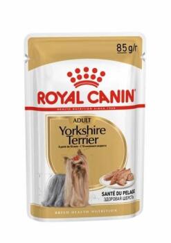 Royal Canin Yorkshire Terrier Yetişkin Köpek Yaş Maması 85 Gr 12 Li - 1