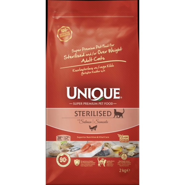 Unique Somonlu Kısırlaştırılımış Yetişkin Kedi 2 Kg - 1