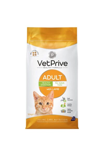 Vet Prive Kuzu Etli Yetişkin Kedi Maması 10 Kg - 2