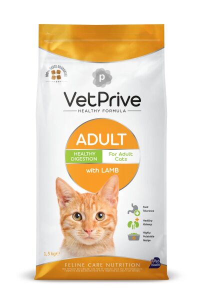 Vet Prive Kuzulu Yetişkin Kedi Maması 1.5 Kg - 1