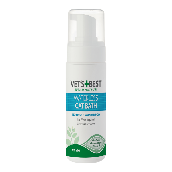 Vets Best Durulanmayan Kedi Şampuanı 150 ml - 1