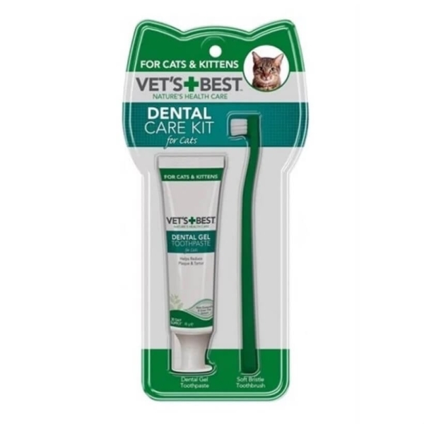 Vets Best Kediler için Diş ve Ağız Bakım Seti - 1