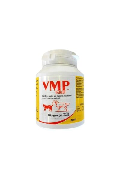 Zoetis VMP Kedi Köpek Vitamin 50 Tablet - 1